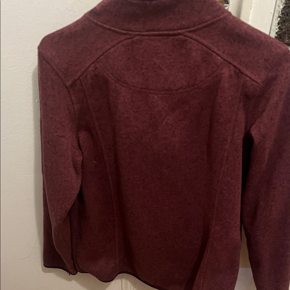 L.L. Bean Burgundy Knit Sweater - Picture 5 of 5